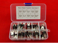 Набор полевых Mosfet транзисторов серии IRF, 10 типов, 50 штук