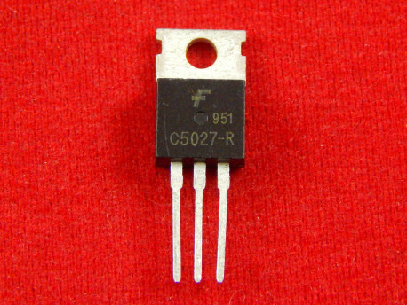 KSC5027-R (маркировка C5027-R), NPN-транзистор 800 В, 3 А, TO-220