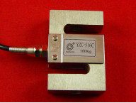 Тензодатчик YZC-516C, S типа на 100кг, серебристый
