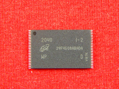 MT29F4G08ABADAWP, Флеш-память NAND от Micron, 3.3В, 4Гб, TSOP-48