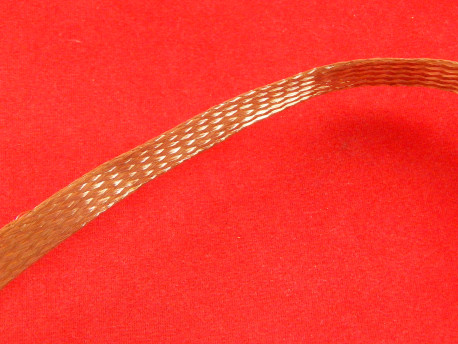 Плетеная медная оплётка Ø8 мм, 1 метр
