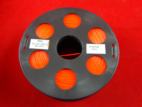 Огненный PETG пластик Bestfilament 1 кг (1,75 мм) для 3D-принтеров