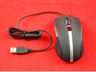 Мышь Delux DLM-516OUB, Black, USB