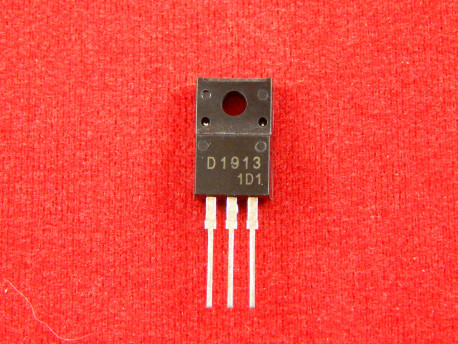2SD1913, Биполярный NPN транзистор 60В 3А, TO-220