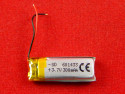 Аккумулятор Li-Pol 601433 с защитой, 300мАч, 3.7В, 33х14х6 мм