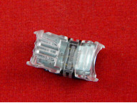 Беспаечный соединитель Qijie для подключения ленты в силиконе 3 пин (RGB), лента-провод