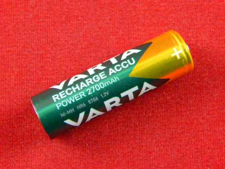 Аккумулятор Varta AA HR6, 2700мАч/1.2В