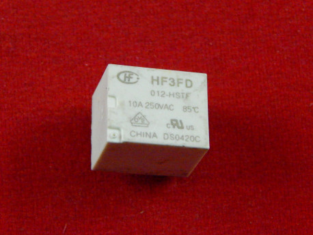 HF3FD/012-HSTF, Реле электромагнитное 12В, 10А