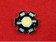 Сверхъяркий LED светодиод, 5Вт, белый