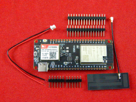Беспроводной модуль TTGO T-Call v1.4 PMU ESP32 с SIM-антенной и SIM-картой SIM800L