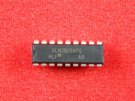 ULN2803APG DIP18, Транзистор Дарлингтона