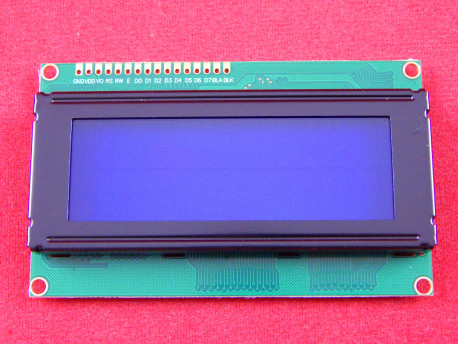 LCD2004 Символьный дисплей голубая подсветка 20x4