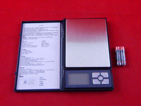 Портативные электронные весы Notebook от 0.1 г. до 2 кг