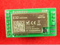 Радиомодуль LoRa E32-433T20S, 433 МГц, SMD 16x26 мм