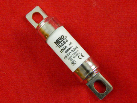 Предохранитель RGS4, 690V, 100A, с креплением под винт