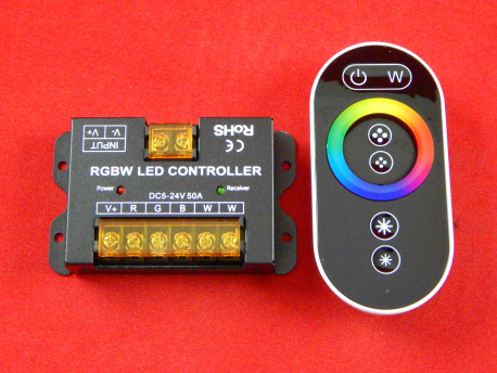 Контроллер RGBW с радиоуправлением, 24В, 50А