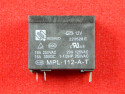 Реле электромагнитное MPL-112-A-T, 12В, 16A