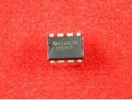 OP07CP, Прецизионный одноканальный операционный усилитель, DIP-8