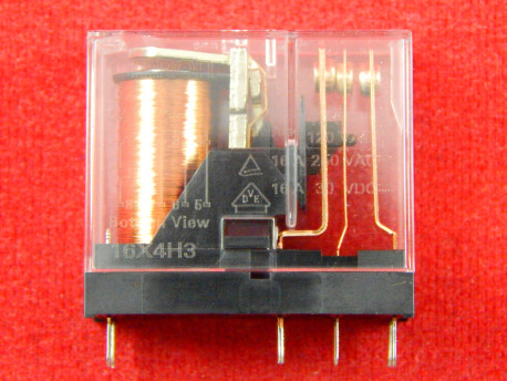 G2R-1-E, Реле электромагнитное, 24VDC, 16A/250VAC, SPDT