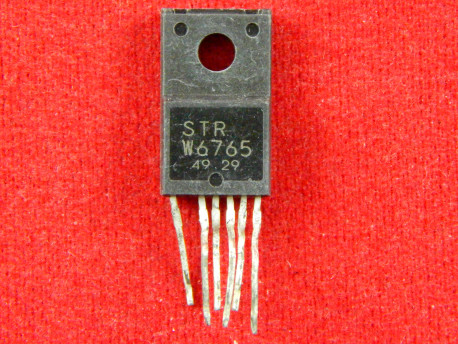 STR-W6765, ШИМ-контроллер, TO-220F-6L