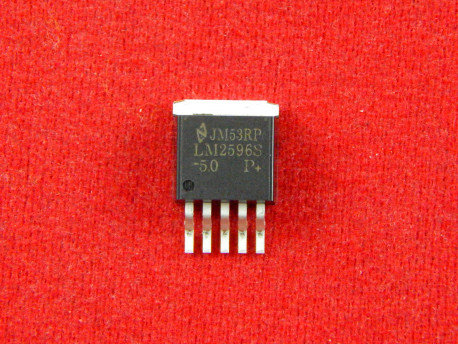 LM2596-5.0, понижающий преобразователь, 3 А, 150 кГц, TO-263