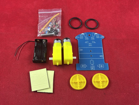 Радиоконструктор: Машинка с 2 DC-моторами