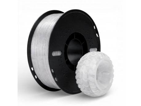 Прозрачный TPU 95A пластик R3D для 3D-принтеров 1 кг (1,75 мм)