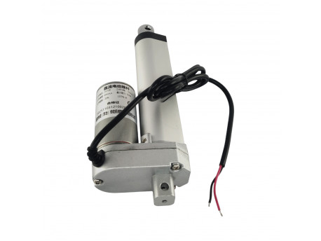 Линейный актуатор 12В, 100 мм, 500N (до 50 кг) 20 мм/с