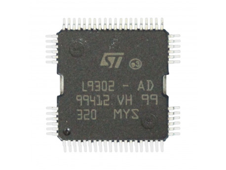 Микросхема L9302-AD драйвера зажигания и впрыска топлива ECU