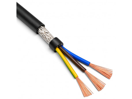 Кабель RVVP 3Х0.5 кв.мм, 1 мм