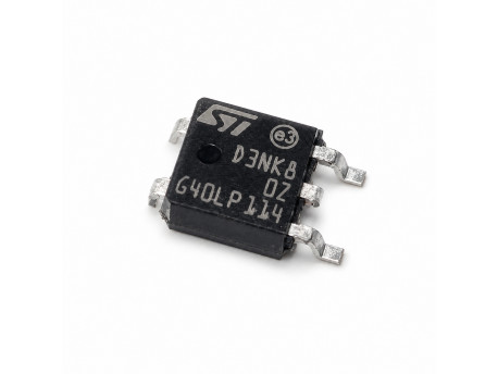 N-канальный MOSFET STD3NK80Z, 3A, 800В, TO-252
