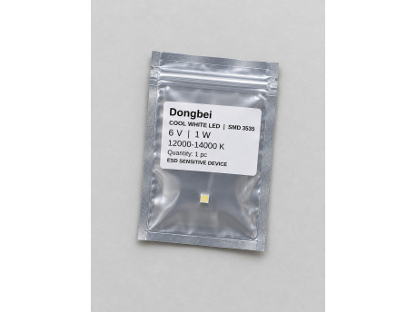 Светодиод 3535, белый, LED, SMD 6V 1W