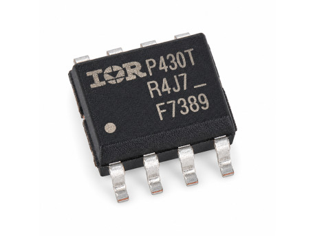 MOSFET транзистор IRF7389TRPBF, N+P-канал, ±30 В, 7,3/−5,3 А, SO-8