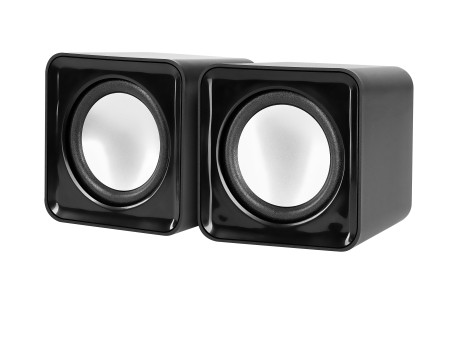 Колонки Defender SPK-22 2.0, питание USB, аудио 3,5 мм, чёрные