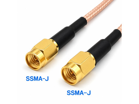 RF кабель SMA-J (штекер) – SSMA-J (штекер), 150 мм