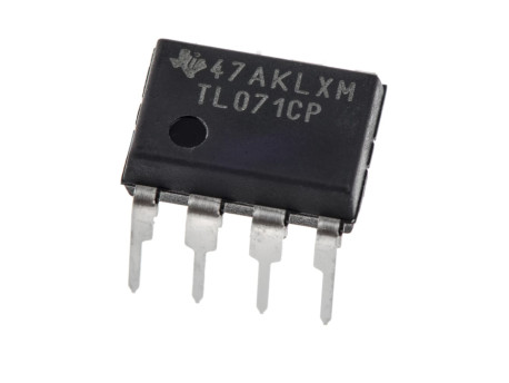 Операционный усилитель TL071CP Texas Instruments, DIP-8