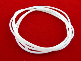 Трубка 2х4 мм PTFE тефлоновая (фторопластовая) для 3D принтера, 1 метр