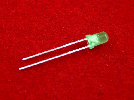 Светодиод 3 мм с цветной линзой