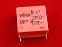 Конденсатор WIMA MKP10 0.47uF 2000V-700~ 10%