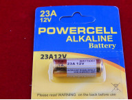 Алкалиновая батарейка A23, 12V