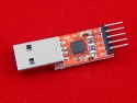 Конвертер USB/UART на CP2102, 5 пинов
