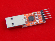 Конвертер USB/UART на CP2102, 5 пинов