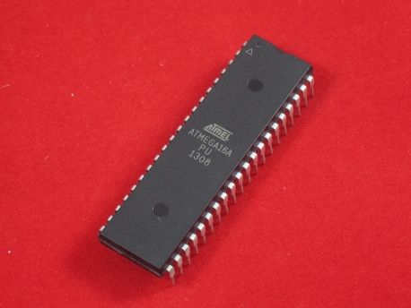 Микроконтроллер ATmega16A-PU, DIP40