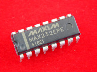 MAX232EPE Многоканальный драйвер/приемник RS-232