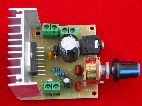  Усилитель звука TDA7297 с регулятором громкости