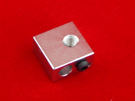 Алюминиевый нагревательный блок 20×20×10мм