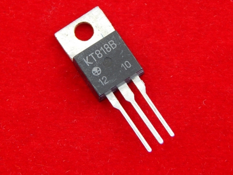 КТ818В (BD796), Транзистор PNP 70В 10А TO220