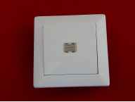 Выключатель С1 10-813 одноклавишный со световой индикацией скрытой установки