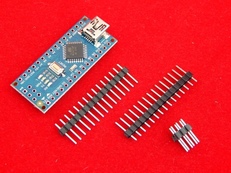 Arduino Nano, CH340G, без пайки (Китай)
