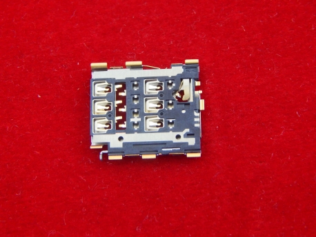 Разъемы для Nano-SIM-карт с автоматическим выталкиванием (14.5×13x1,2 мм)